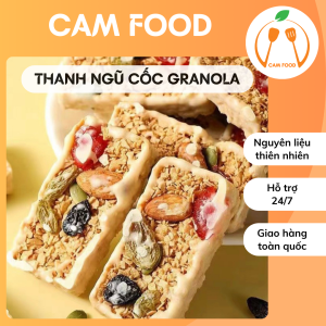 Thanh Hạt Ngũ Cốc Granola Thành Phần Từ Các Hạt Ngũ Cốc Giàu Năng Lượng Và Protein Đồ Ăn Vặt Ăn Nhẹ Lành Mạnh Healthy
