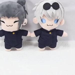 GEEBON Anime Jujutsu Kaisen Plush Doll Geto Suguru Gojo Satoru Action Figure Stuffed Toys