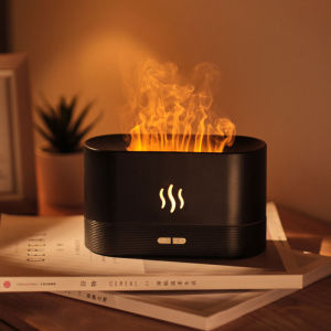 Niye Aroma Diffuser Air Humidifier Ultrasonic Cool Mist Maker Fogger Led Essential Oil Flame Lamp Difusor