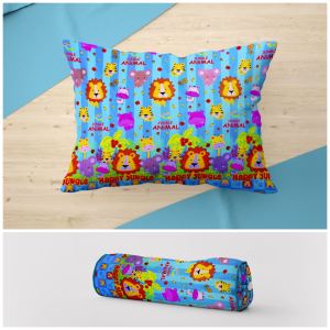 Terbaru motif karakter Sarung Bantal Dan Sarung Guling cantik/menarik Katun Disperse