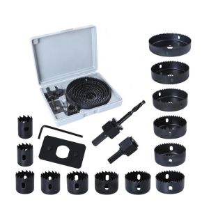 Bộ Mũi Khoét Thạch Cao Và Gỗ Mềm 16 Chi Tiết Chuyên Dụng