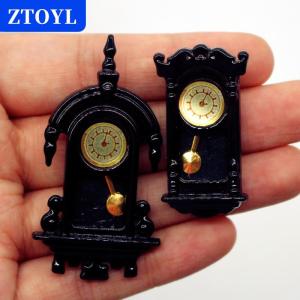 [COD] ZTOYL บ้านตุ๊กตานาฬิกาแขวนผนังแบบวินเทจโมเดลจิ๋วเคลื่อนย้ายได้อุปกรณ์เสริมในห้องนั่งเล่นของบ้านตุ๊กตาของเล่นสำหรับเด็ก