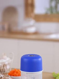 Electric Wireless Multifunctional Food Processor Household Fully Automatic Small Chopper Garlic Mincer Garlic Paste Special Tool [ Free Shipping ]