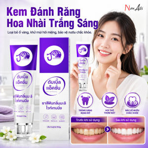 Kem Đánh Răng Làm Trắng Răng Hương Hoa Nhài - Làm Sáng Tự Nhiên - Chăm Sóc Răng Miệng Hiệu Quả
