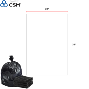 CSM Garbage Bag Beg Sampah Rubbish Bag Big Size Garbage Bag Cycle