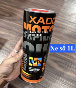 Dầu nhớt XADO chính hãng cao cấp : Xe tay ga 0.8L (7.5W-35) Xe số 1L (10W-40) RF15.5