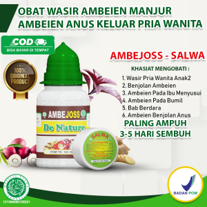 AMBEJOSS SALWA Obat Wasir Ambeien Paling AmpuhAmbeyen Anus Keluar Benjolan Bab Berdarah De Nature