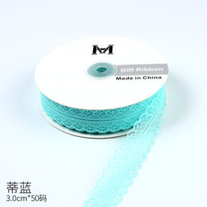 Pita Renda Lace Ecer 1 METER - Pita Lace Polos - Pita Kado - Aksesoris Buket Bunga PS011 PS025 PS017