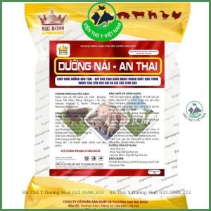 Dưỡng Nái An Thai Giữ Cho Thai Khỏe Mạnh Trong Quá Trình Mang Thai Của Heo Trâu Bò Dê Cừu Hàng Chuẩn Công Ty BIGBOSS