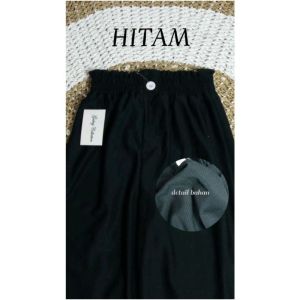 Celana Kulot Susun Kancing Wanita