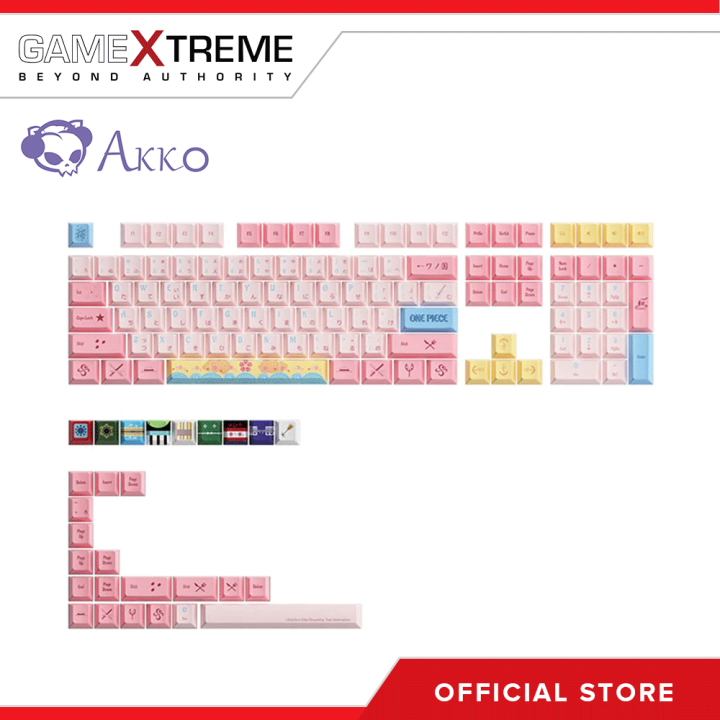 Akko One Piece Wano Country Keycap Set Cherry Profile 136 Keys | Lazada PH