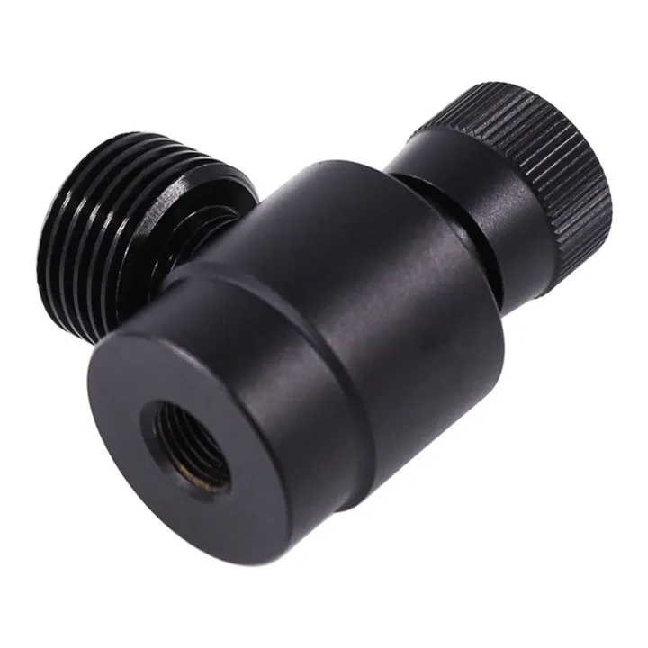 CO2 Cilinder Navuladapter, Zelfgemaakte Gasflesregelaar M10X1 Naar W21 14 Adapter Voor Argon Co2 Gemengd Gas Zilver