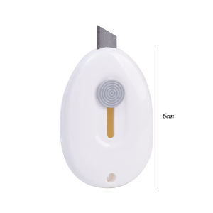 2PCS Magnetic Creative Cute Art Knife Mini Portable Utility Knife Paper Knife Blade Office Stationery Cutting Supplies