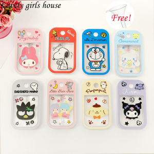 ( Lovely girls house ) Chai Xịt Trong Suốt In Hình Hoạt Hình Dễ Thương 45ML Chai Nước Hoa Du Lịch Cầm Tay