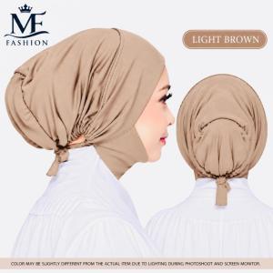 Inner Hijab Dagu Tali Kain Cotton Indonesia Premium | Dagu Cover Muslimah | Tali Adjustable | Tidak Licin | 21 Colours