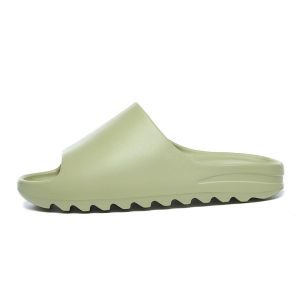 【with log0】Yeezy Slide Kanye West men Ourdoor Slides soft Platform Mules Shoes Women Flats korean new style Men Fashion Slippers