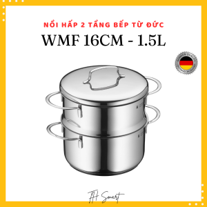 Nồi Hấp 2 Tầng Bếp Từ Đức WMF Đường Kính 16cm Dung Tích 1.5L