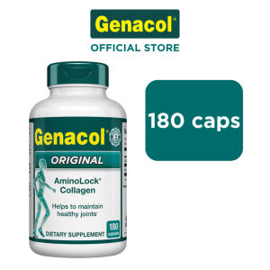 Genacol Original 180 caps (2 month supply) - AminoLock Collagen to Help Optimize & Maintains Body Supply of Essential Collagens and to Support Cartilage & Joint Repair