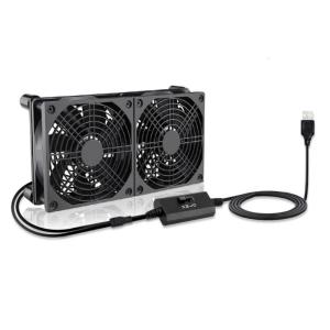 12cm USB Powered Cooling Fan DC5V Adjustable Speed Quiet Operation For Desktops And Electronic Devices