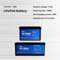 Anern แบตเตอรี่ Lifepo4 24V 100Ah แบตเตอรี่พลังงานแสงอาทิตย์ 25.6V 100Ah สร้างขึ้นในการป้องกัน BMS แบตเตอรี่ลิเธียมบลูทู ธ 2560Wh. 