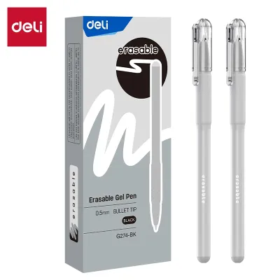 Deli 0.5mm Cap Erasable Neutral Pen EG274