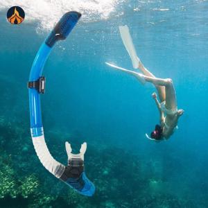 Diving Snorkel Silicone Full Dry Mouthpiece Swimming Underwater Diving Air Tube [Jocestyle Store]