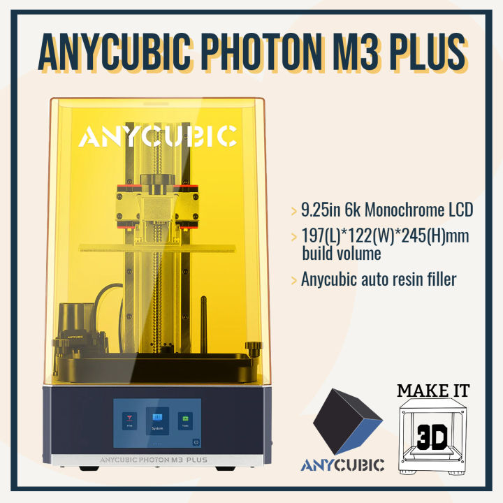 Anycubic Photon M3 Plus 6k - Fast Large Format mSLA Resin 3D Printer ...