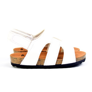 Sandal Anak Laki Laki Selop Tali Silang Anti Slip Ringan Trendy Lucu Putih