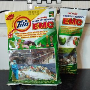 3 Gói Men Vi Sinh EMC Xử Lý Rác Thải Nước Thải Sinh Hoạt Hầm Cầu Hố Ga Bùn Cống Xử Lý Phân Chuồng Khử Mùi Hôi Thối Hết Ruồi Giòi Bọ Khang Đức