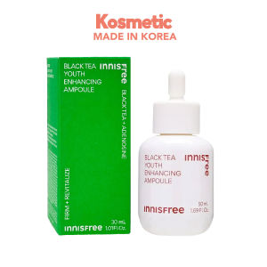 INNISFREE Black Tea Youth Enhancing Ampoule - 30ml / Brightening / Moisturizing - KOSMETICPH