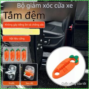 tấm bảo vệ khóa cửa bền tấm bảo vệ cửa xe giảm hao mòn tất cả các mùa 4 cái tắt tiếng silicon