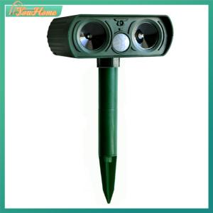 【Fast Delivery】เครื่องกันสัตว์อัลตราโซนิกกันน้ำพลังงานแสงอาทิตย์สำหรับสวนและพื้นที่กลางแจ้ง【After Sales Guarantee】