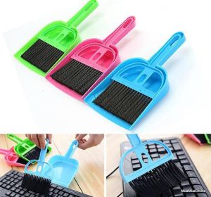 Bộ Chổi Quét Và Ki Hốt Rác Mini Dustpan Set