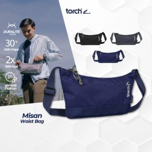 TORCH Tas Pinggang Selempang Anti Air Ringan - Waist Sling Bag Misan