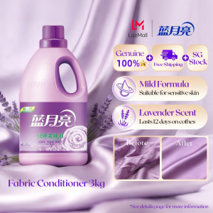 BLUEMOON Fabric Conditioner for Clothes Care 3kg Fresh Floral Scent Fabric Softener for Delicates&Baby Wear