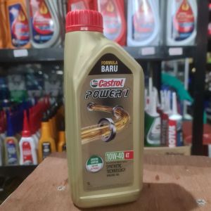 Castrol Oli Mesin Motor 1L 10W-40 4T Tak Oli 1 Liter POWER 1 Synthetic