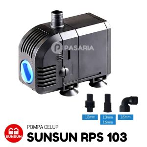 SUNSUN RPS103 / RPS 103 Pompa Celup Kolam Ikan / Aquarium / Akuarium