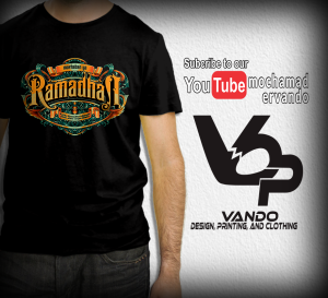 KAOS DAKWAH MARHABAN YA RAMADHAN / KAOS DISTRO PRIA KEREN MUSLIM