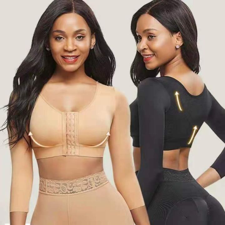 Shapshe® Firm Compression Tummy Control Shapewear Adjustable Bodysuit Hook and Eye Closure main image 1