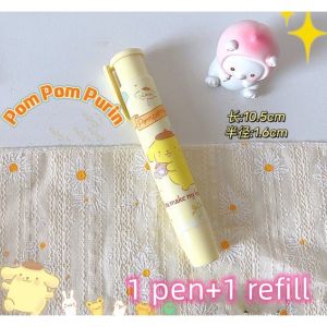 Cartoon Mymelody Kuromi Cinnamoroll PomPom Rubber Eraser School Stationery Pencil Eraser Eraser pen