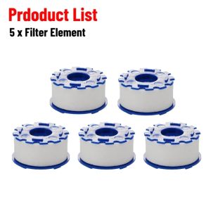 Universal Filter Household Kitchen Water Purifier Rotating Faucet Booster Tap Purify Filter Splash-Proof Head