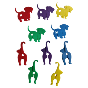 Shaped Chip Clips Bag Sealer For Pet Treats Storage Practical Kitchen Accessories Animal Theme Bag Fasteners