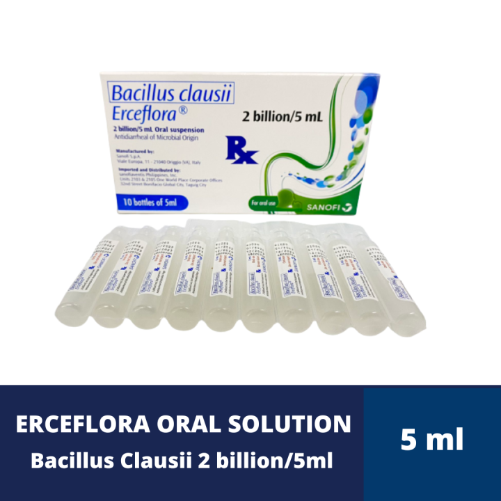 Bacillus Clausii (Erceflora) Oral Solution by 10s