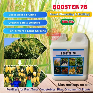 [AUTHENTIC] Booster 76 (150ml) - Organic Plant Fertilizer to Boost Flowering Fruiting & High Yield