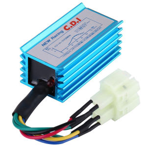 6 Pins Racing CDI AC Box+Ignition Coil for Most of the 50 - 250cc ATVs Scooters Mopeds and Go-karts