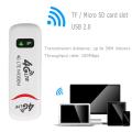 【การจัดส่งที่รวดเร็ว】wifiพกพาแบบใส่ซิม pocket wifi 4g ใส่ซิม Aircard โมเด็ม Wifi 4G LTE 150Mbps USB. 