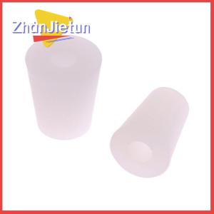 zhanjietun Food Grade Home Brew Wine Stoppers Conical Silicone Plug With Single Hole For Airlock Valve Bubbler Fermentation Exhaust Valve