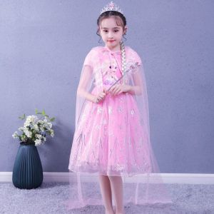 พร้อมส่งที่ไทยชุดเอลซ่า ชุดเจ้าหญิงเอลซ่า Frozen II ชุดเดรสเจ้าหญิง ชุดแฟนซีแต่งเลื่อมวิบวับๆ งานคุณภาพพร้อมส่ง