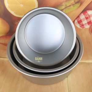 Khuôn bánh Nhôm Tròn Đáy Liền Đúc