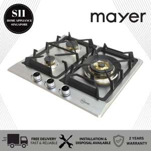 MAYER 60cm STAINLESS STEEL HOB MMSS360HI - 2 YEARS WARRANTY